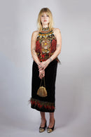 Frank Usher 1980s Beaded Top