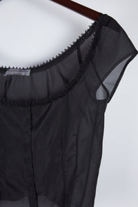 Alberta Ferretti Sheer Top