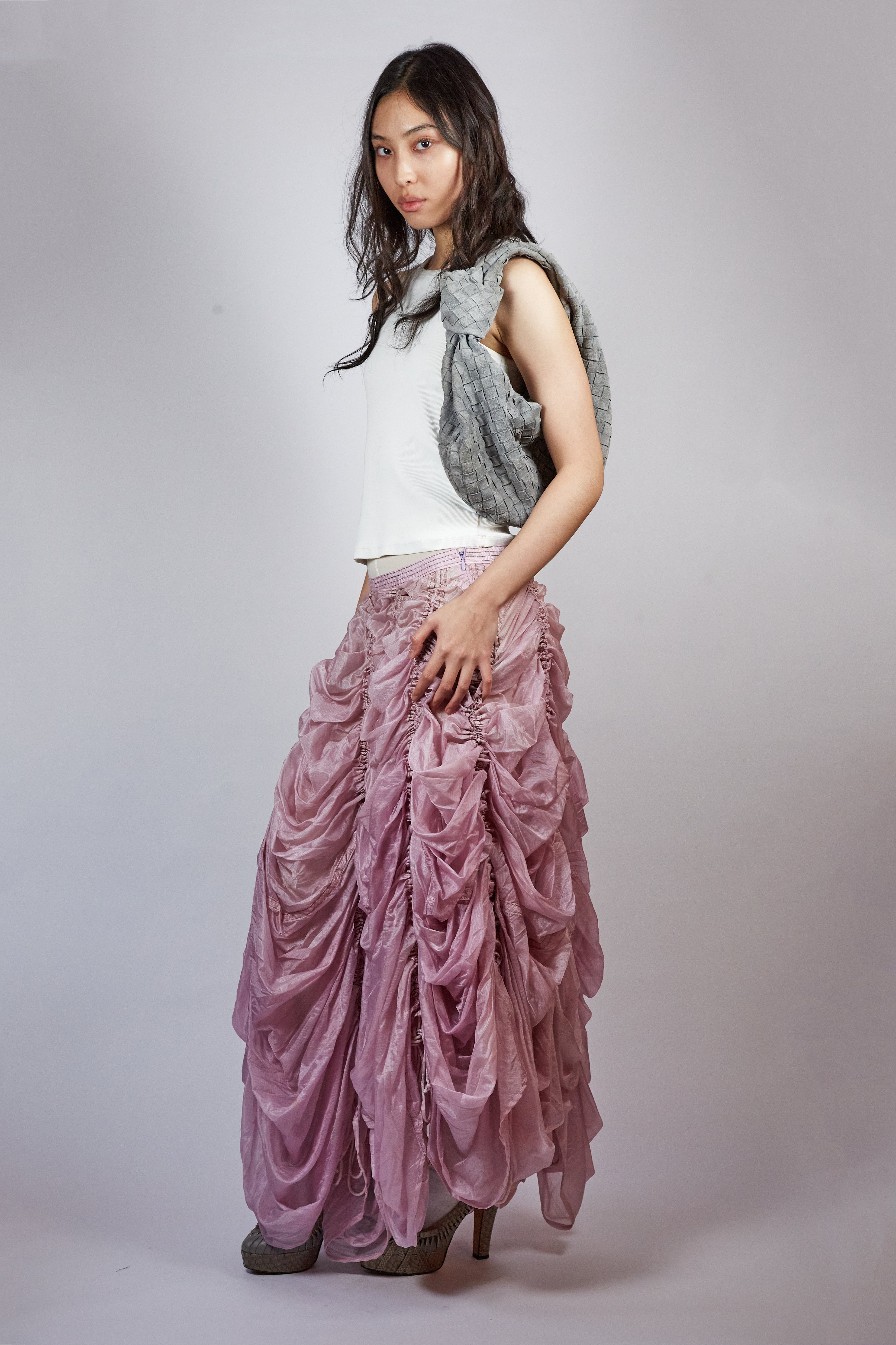 ⁠Norma Kamali Parachute Skirt