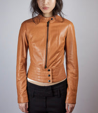 Prada 00’s Fitted Leather Jacket