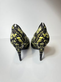 Alexander McQueen McQ Butterfly butterfly Neon Heels 41EU