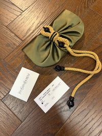 Yves Saint Laurent by Tom Ford 2007 Satin Passementerie Clutch