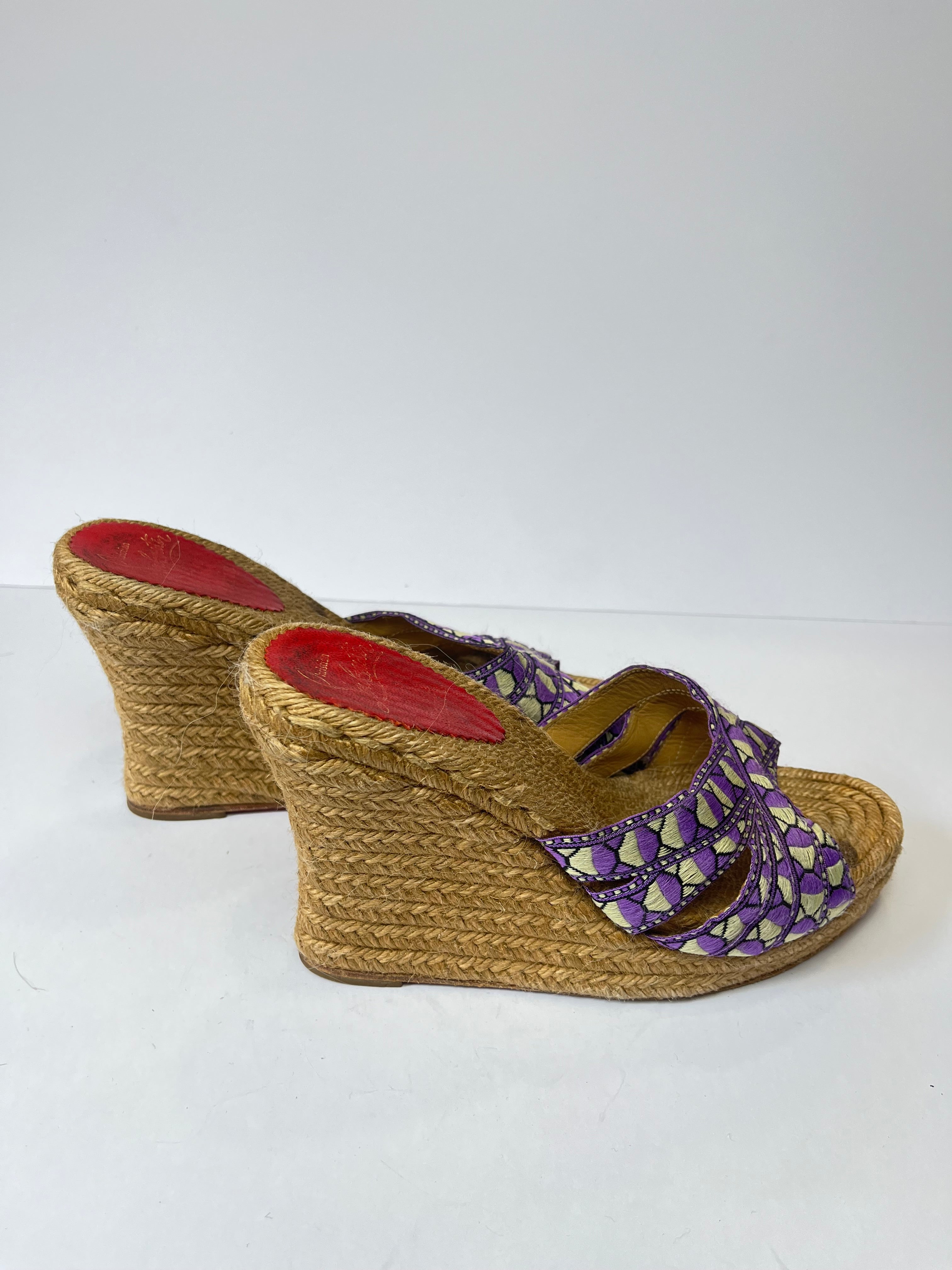 Christian Louboutin Cataribbon Espadrilles SS11 40EU
