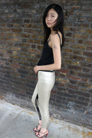 Paco Rabanne Gold Lurex Leggings
