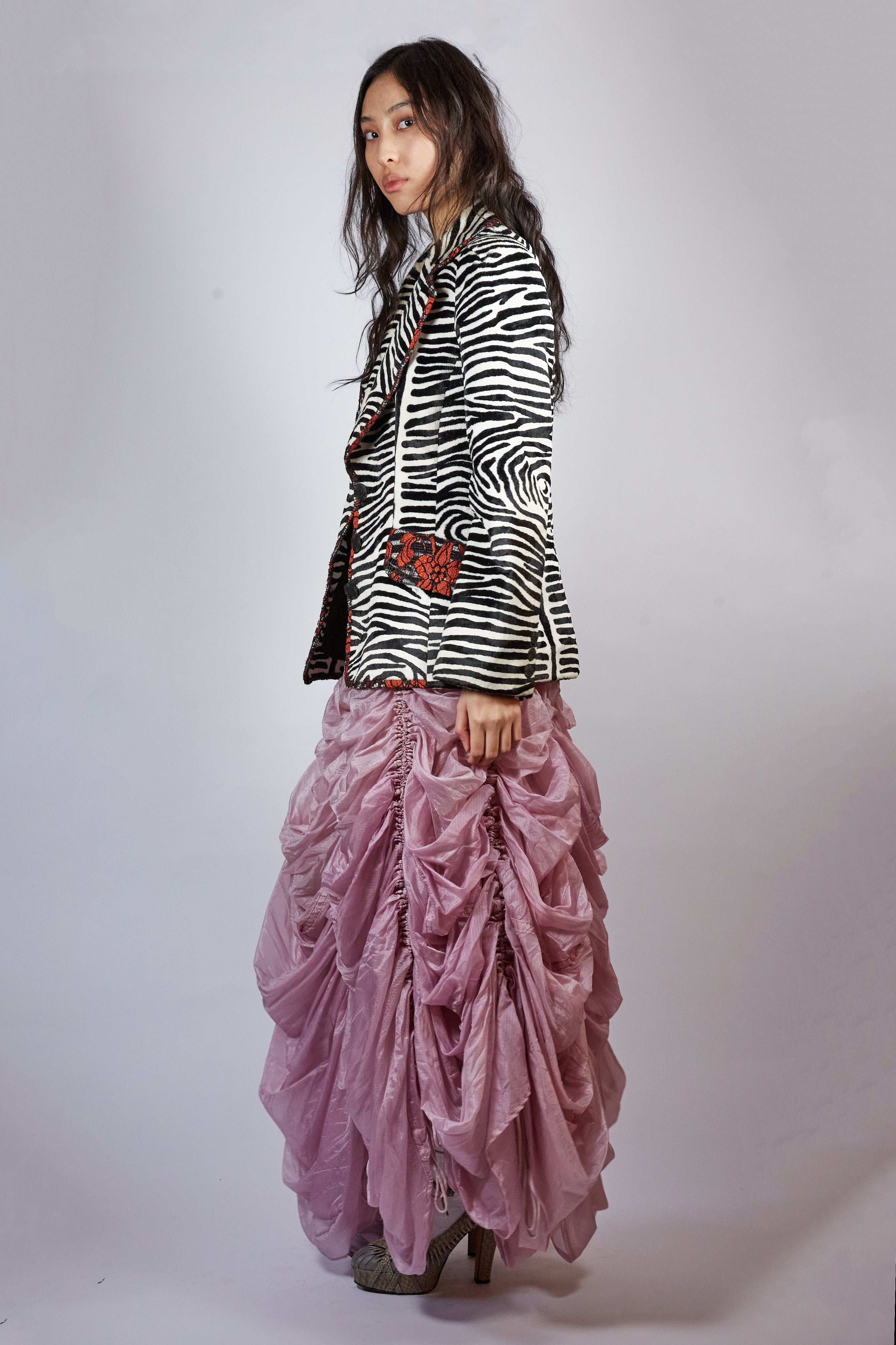 90s Christian Lacroix Zebra Blazer