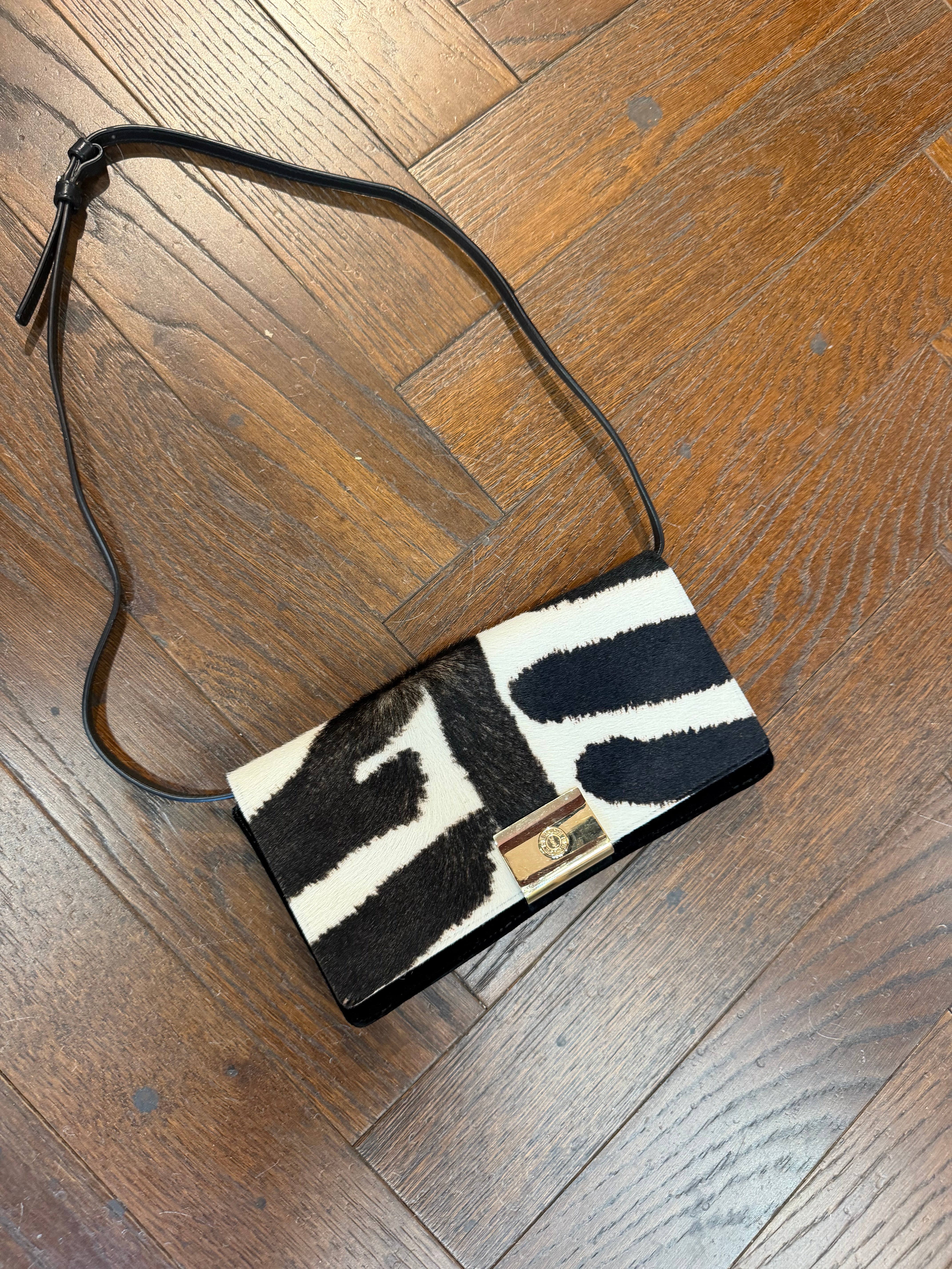 Yves Saint Laurent by Tom Ford 2003 Pony Hair Shoulder Bag
