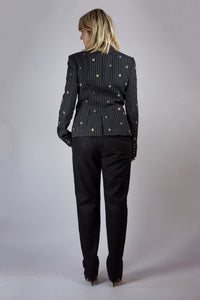 Galliano Pinstripe Blazer