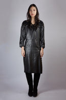 80s Leather Dress