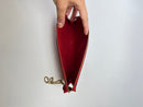 YSL red evening bag