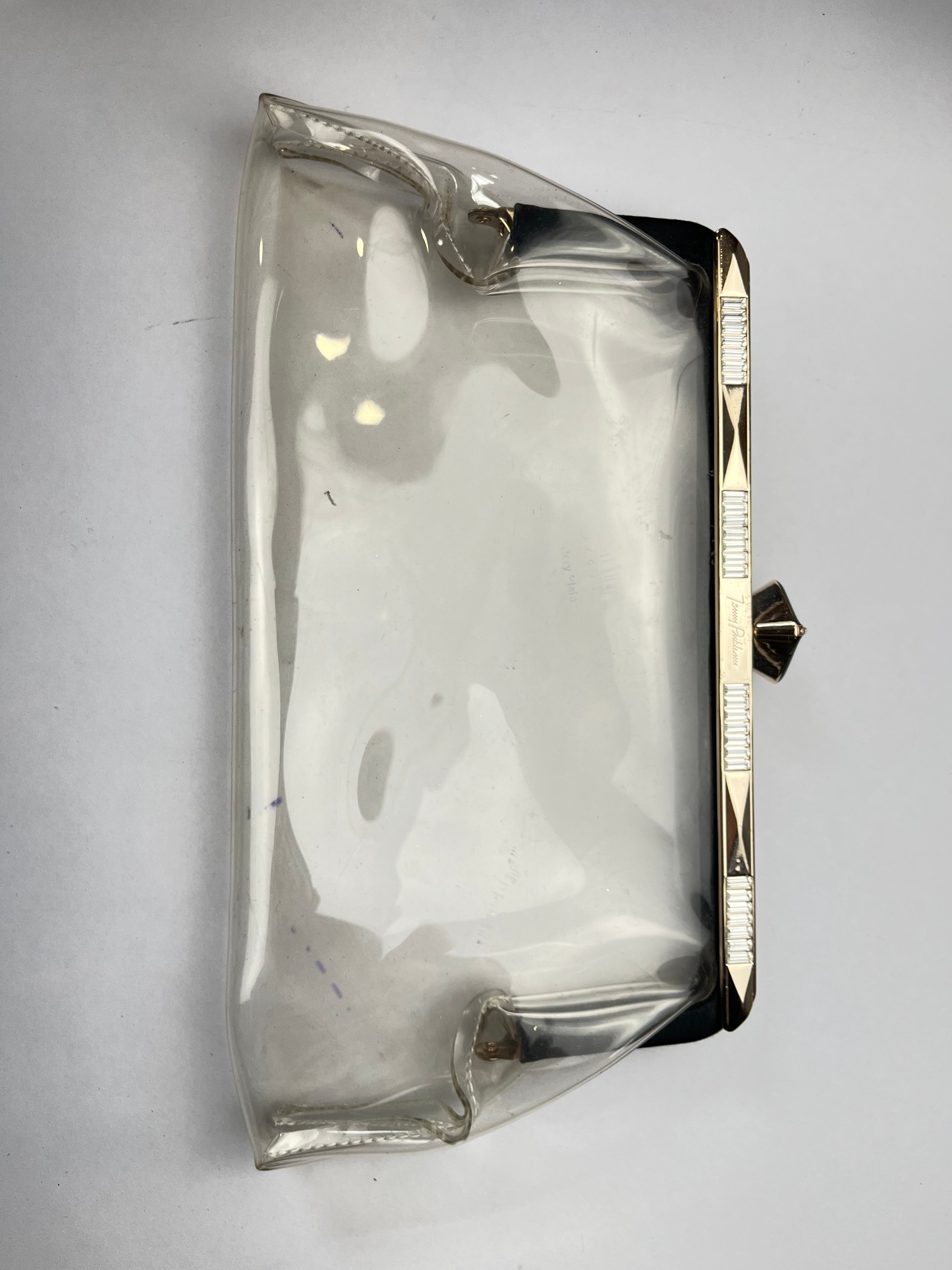 Jenny Packham SS13 CATWALK PIECE Transparent Clutch Bag
