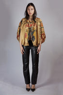 Moschino Couture! Hessian Cape