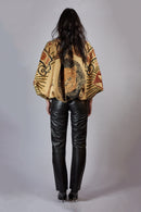 Moschino Couture! Hessian Cape