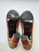 Hermès Daphne  Bicolour Leather Ankle Boots 40EU