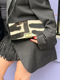 Yves Saint Laurent by Tom Ford 2003 Pony Hair Shoulder Bag