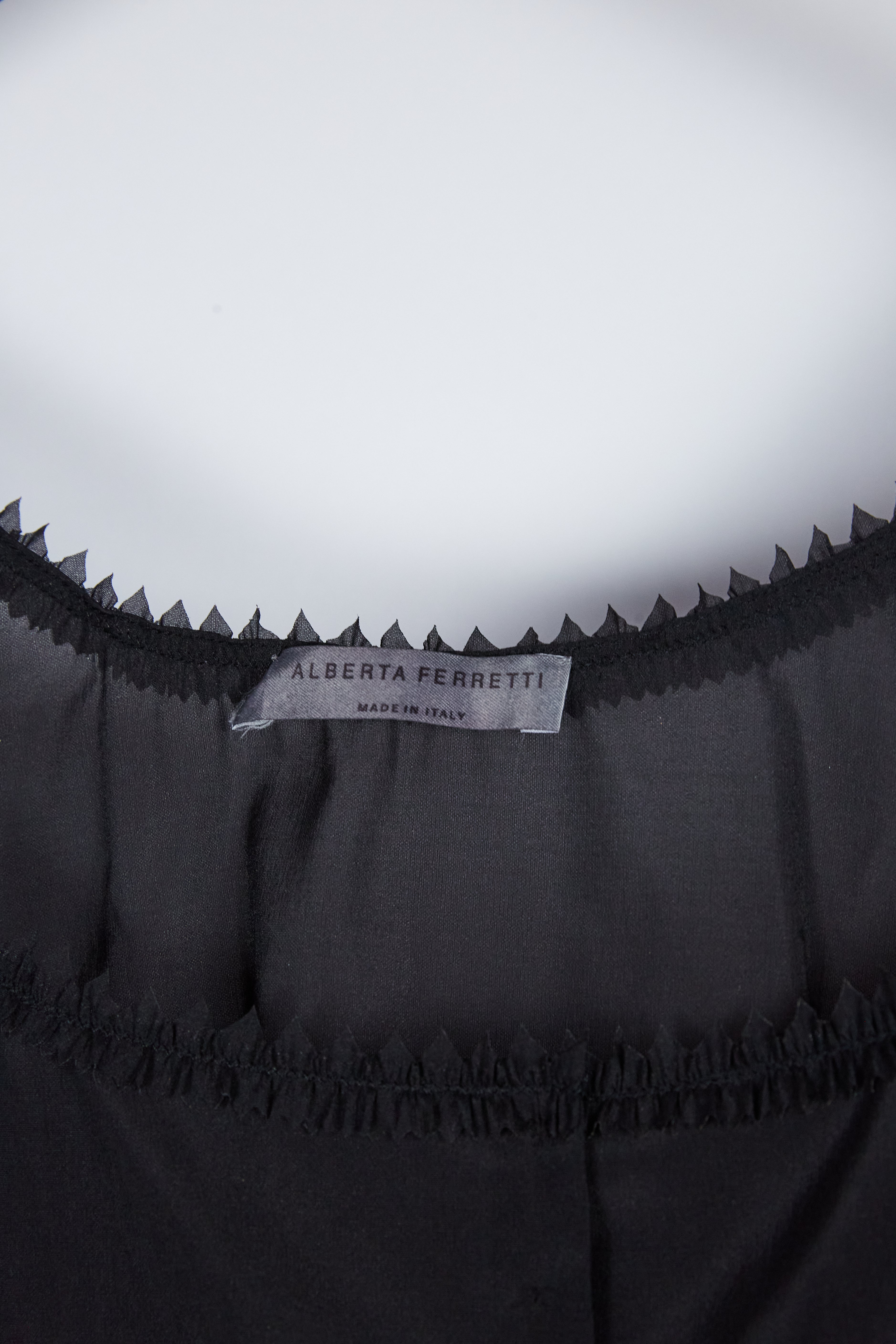 Alberta Ferretti Sheer Top