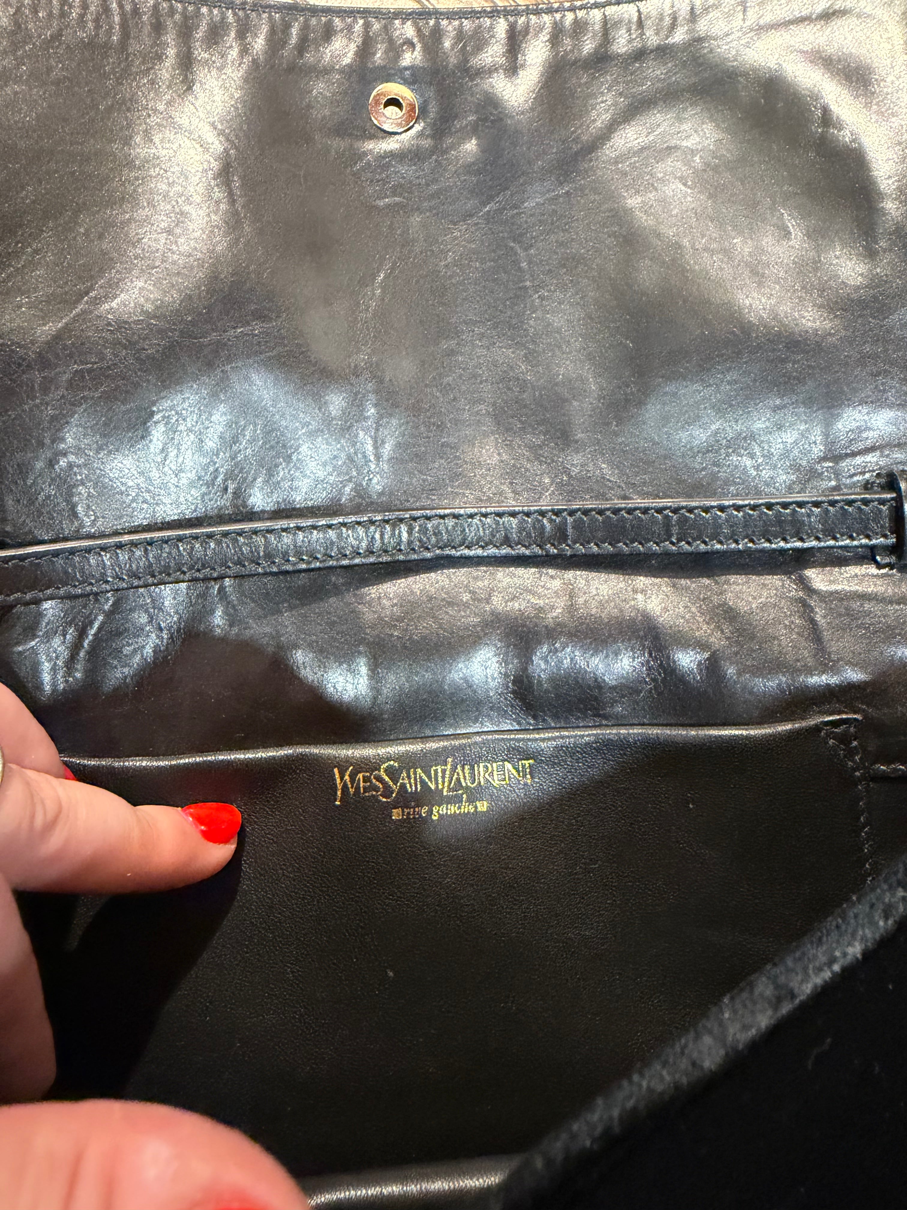 Yves Saint Laurent by Tom Ford 2003 Pony Hair Shoulder Bag
