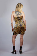 Yves Saint Laurent Leopard Silk Dress