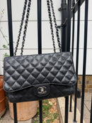Chanel Quilted Caviar Front Pocket Shoulder Bag 2009/2010