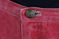 Just Cavalli Red Wet-Look Jeans