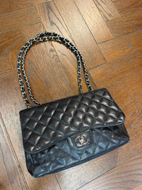 Chanel Quilted Caviar Front Pocket Shoulder Bag 2009/2010