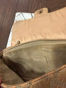 Chanel SS 2010 Rose Gold Satin Single Flap Bag