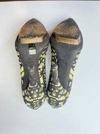 Alexander McQueen McQ Butterfly butterfly Neon Heels 41EU