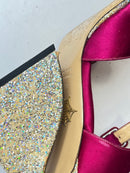 Charlotte Olympia FW16 Vega Glitter Heels 40.5EU