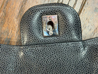 Chanel Quilted Caviar Front Pocket Shoulder Bag 2009/2010