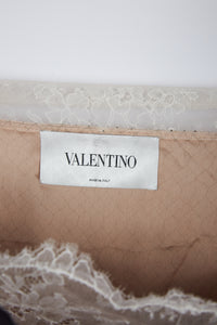 Valentino Silk Pleated Dress
