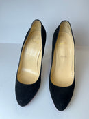 Christian Louboutin Roland Zip 120 Suede Zipper detail Louboutins 40EU