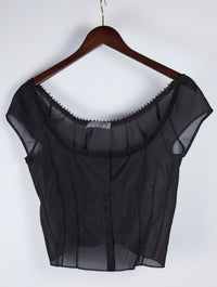 Alberta Ferretti Sheer Top