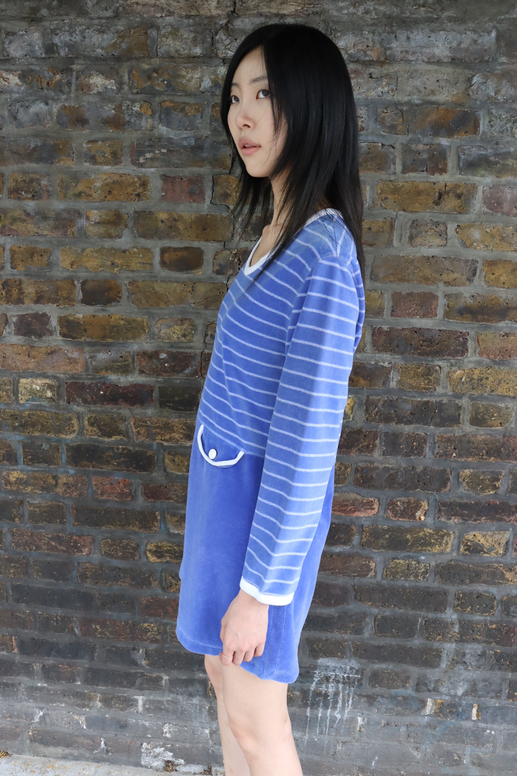 Sonia Rykiel Nautical Towelling Dress