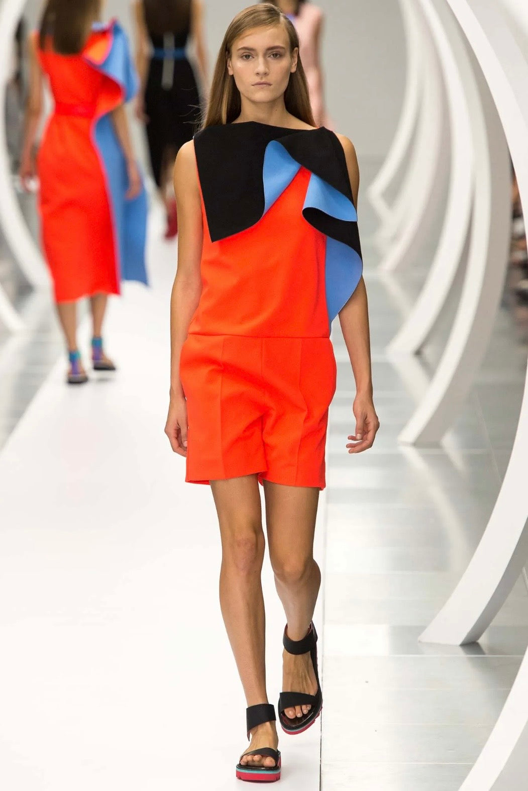 Roskanda Playsuit SS15 CATWALK PIECE