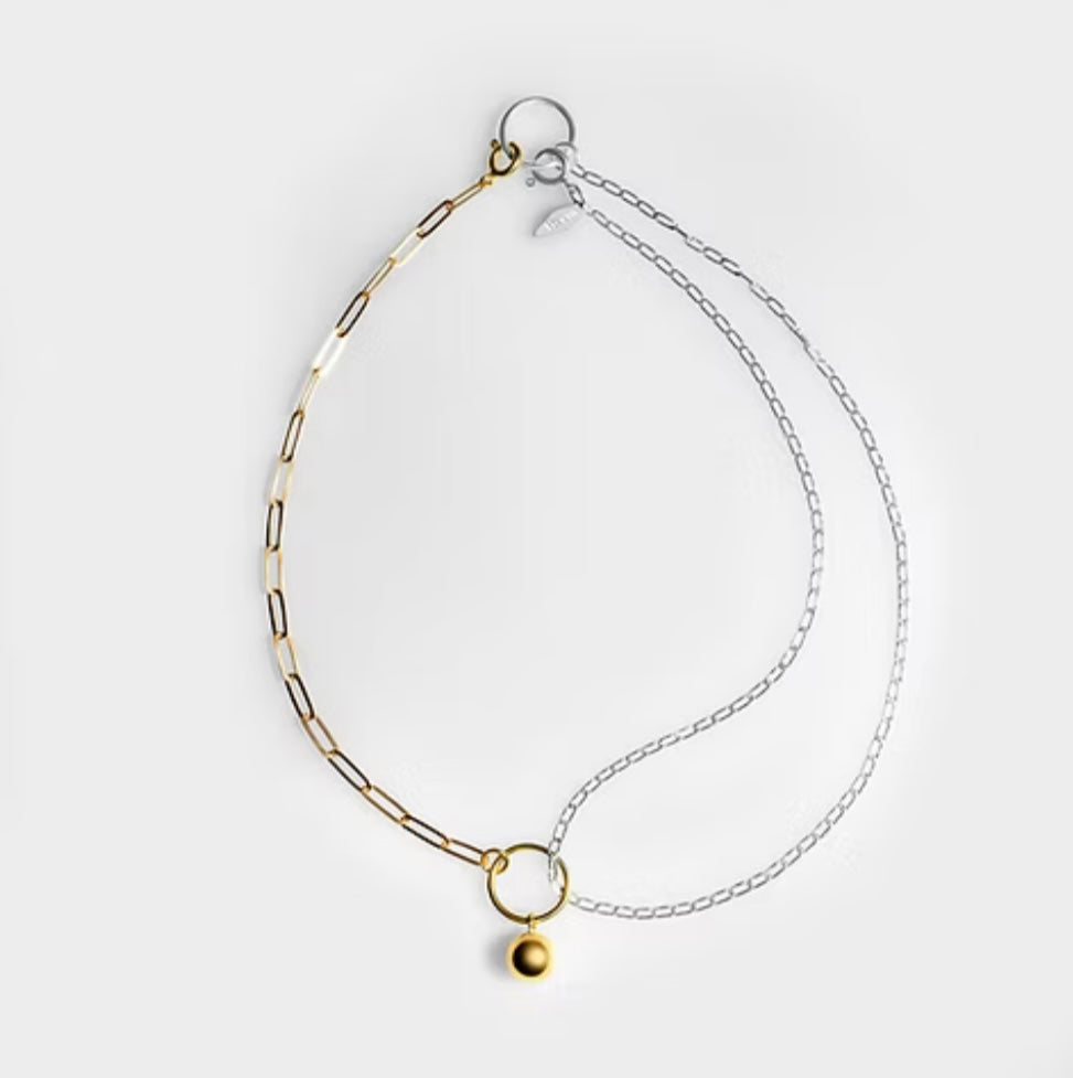Beem Studio Aaliyah Necklace - Silver & Gold Plated