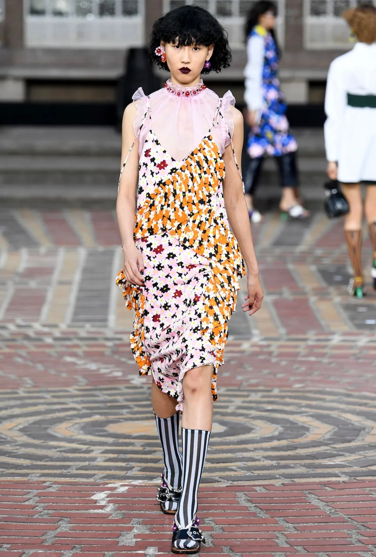 Kenzo Floral SS18 CATWALK Dress