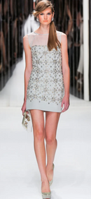 Jenny Packham SS13 CATWALK PIECE Transparent Clutch Bag