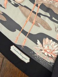 1980s Salvatore Ferragamo Silk Scarf