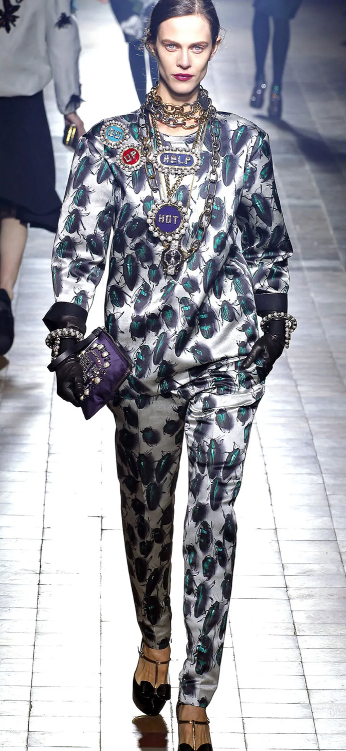 Lanvin AW 2013 Silk & Wool Dress