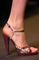 Miu Miu FW04 Python Snakeskin Sandals Catwalk Piece 39EU