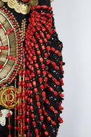 Frank Usher 1980s Beaded Top