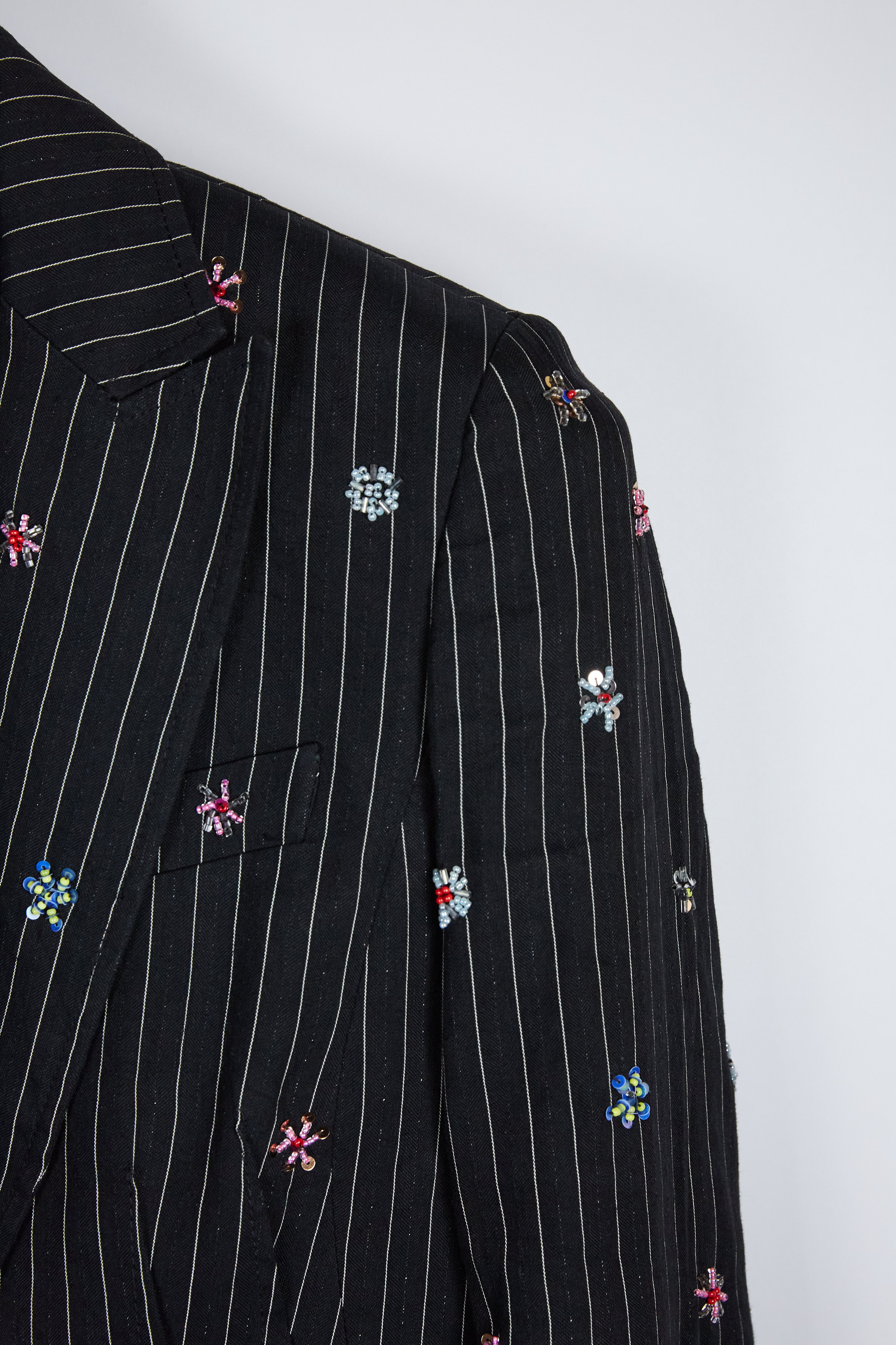 Galliano Pinstripe Blazer