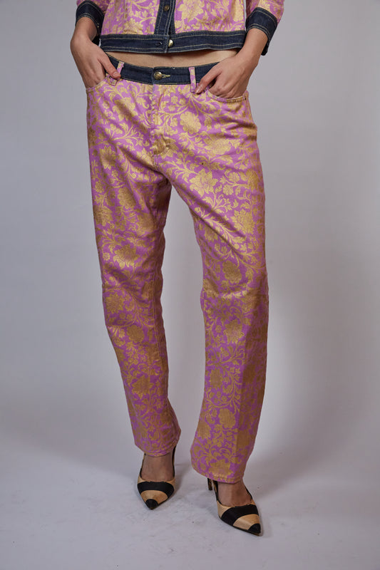 Pink Top and Trouser set