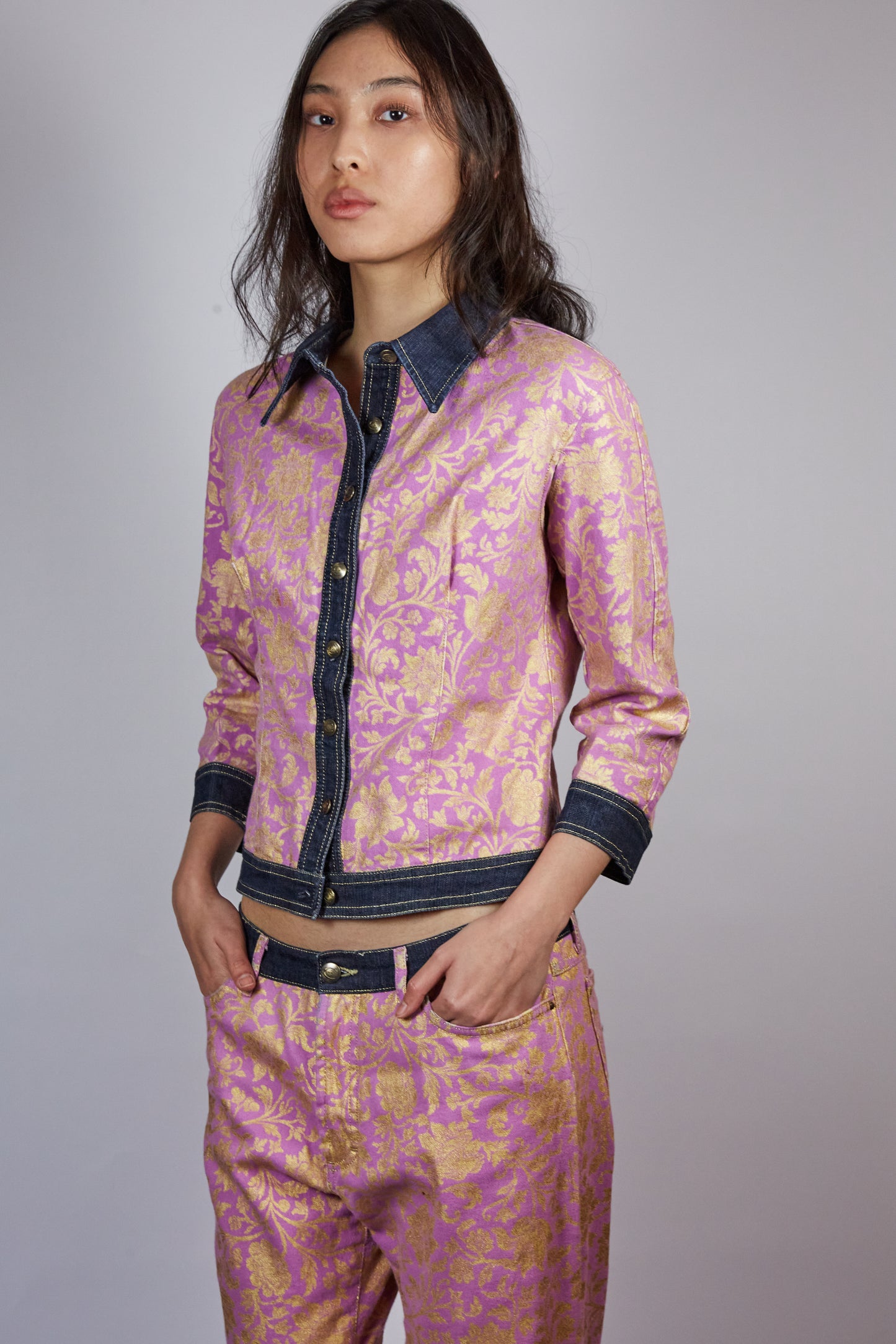 Pink Top and Trouser set