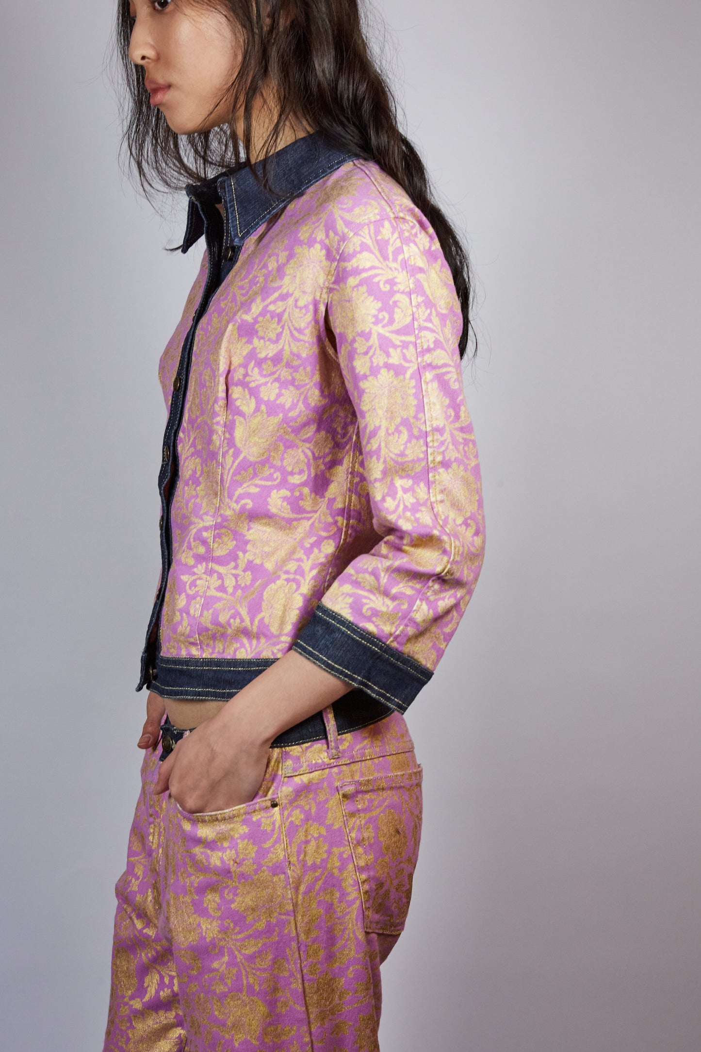 Pink Top and Trouser set