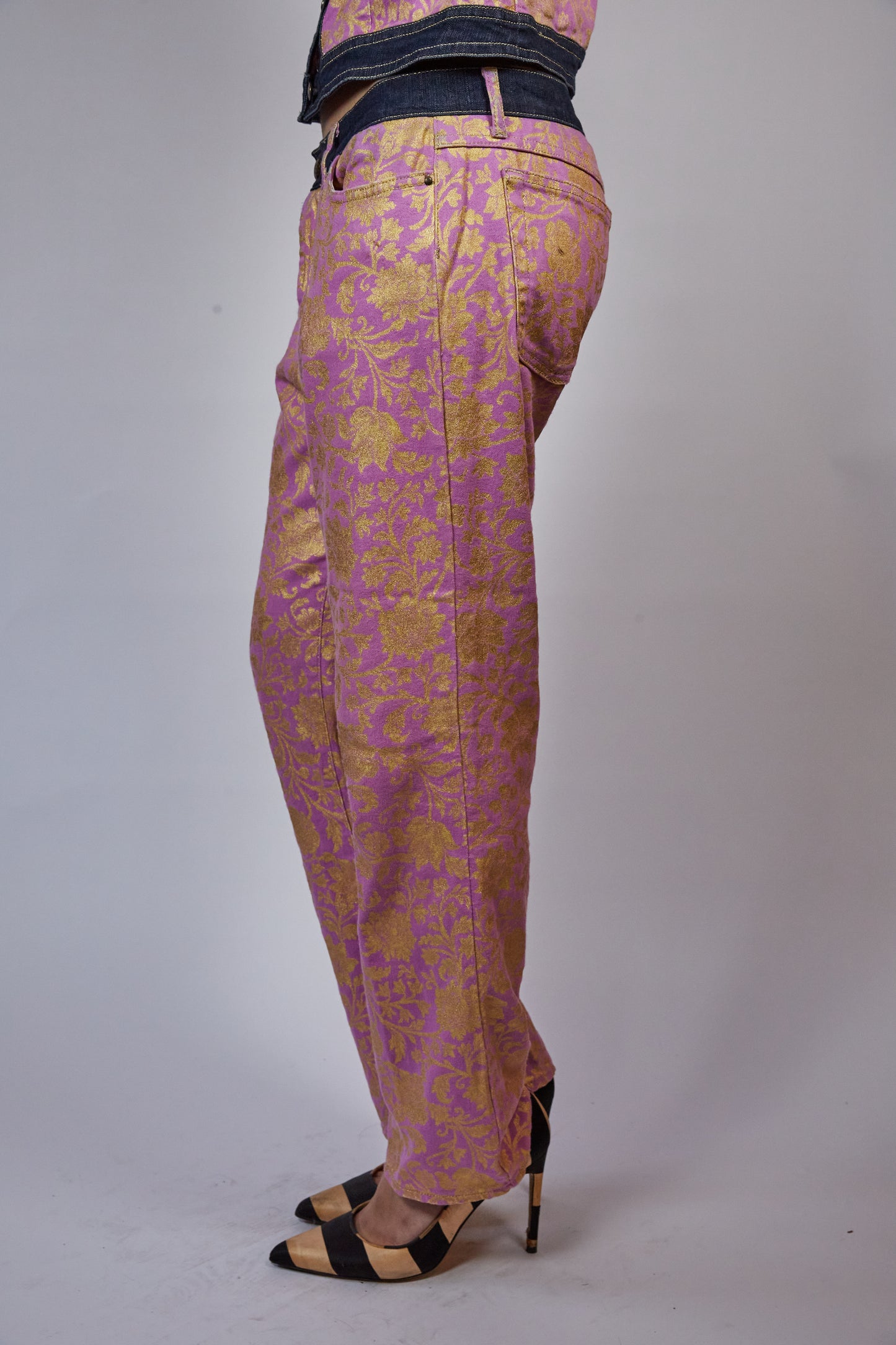 Pink Top and Trouser set