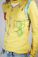 Christian Dior 2002 Trompe L’œil Tee