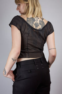 Alberta Ferretti Sheer Top