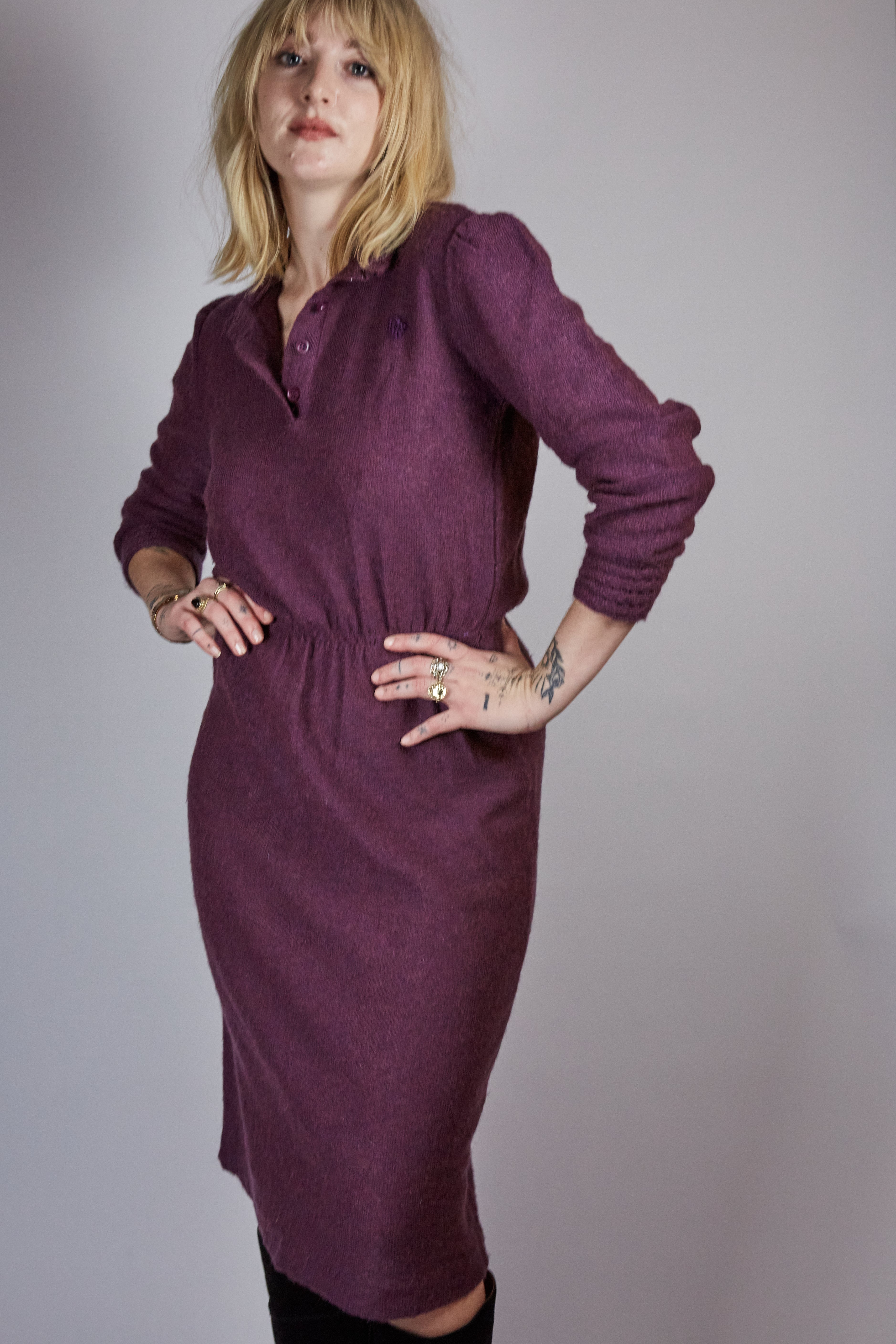 70s Christian Dior Knitted Dress