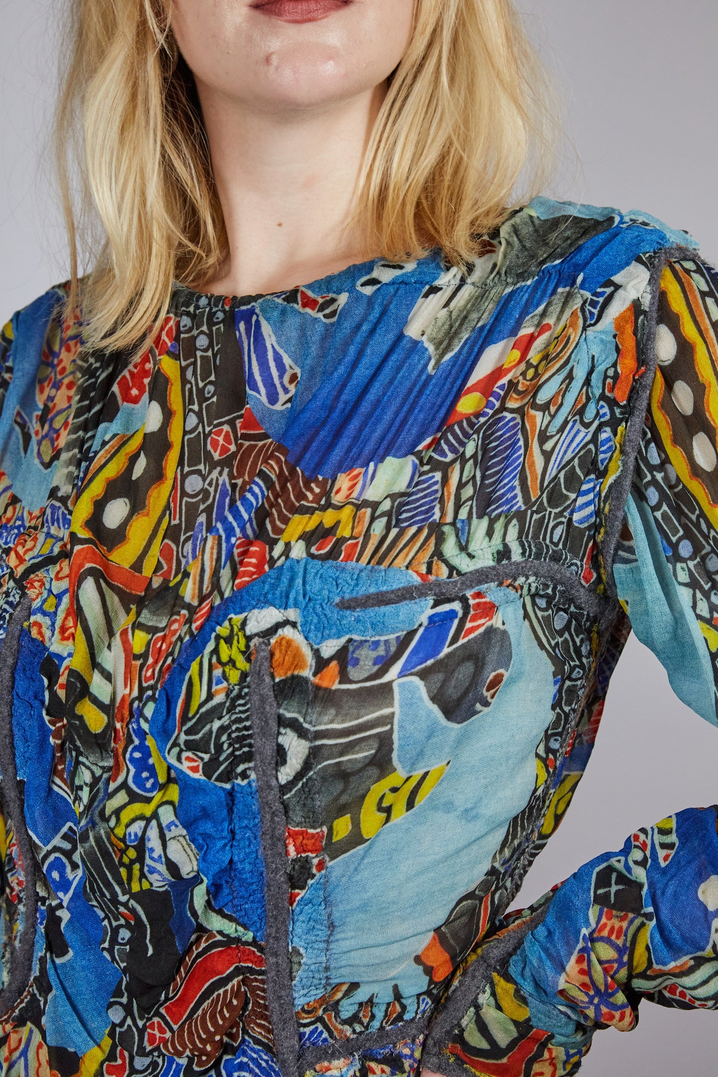 Colorful Paterned Dress