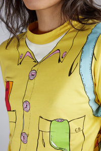 Christian Dior 2002 Trompe L’œil Tee